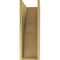 Ekena Millwork 9"W x 18"D x 27"H Classic Greensboro Rough Cedar Woodgrain TimberThane Corbel, Primed Tan CORUR09X18X27GRNRCPR - alternate 5